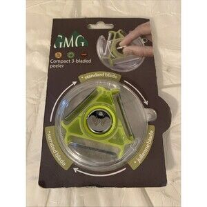 New Compact Vegetable Peeler 3 Blade Standard Serrated Julienne